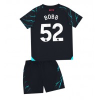 Manchester City Oscar Bobb #52 Replica Third Minikit 2023-24 Short Sleeve (+ pants)